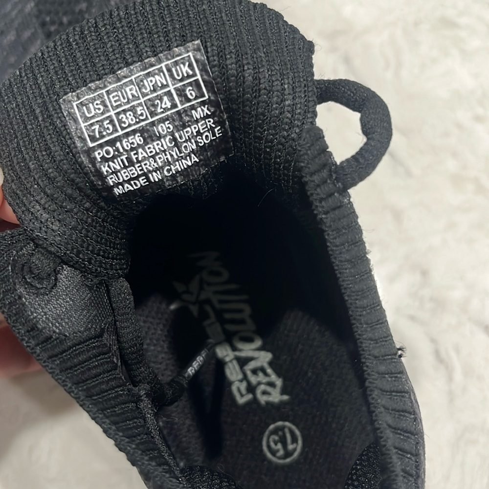 Women's Black Athletic Shoes Miss America 2025 Issued Shoes - Picture 9 of 13
